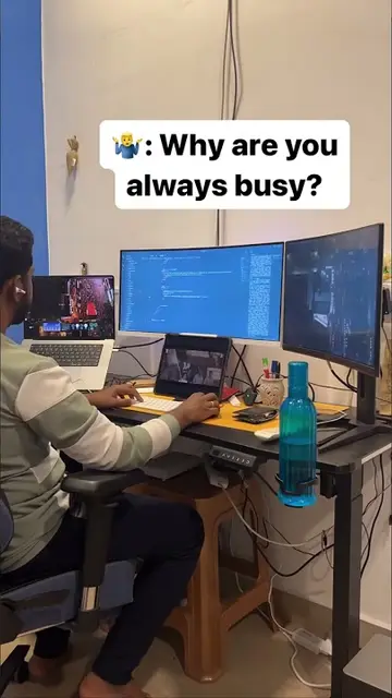Why are you always busy?