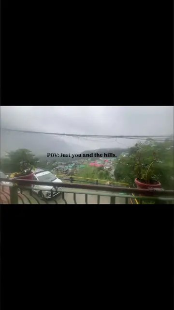 POV: Just you and the hills.